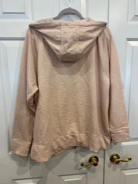 Carhartt Blush Pink Zip-Up Hooded Sweatshirt. New with tags. - Picture 3 of 8